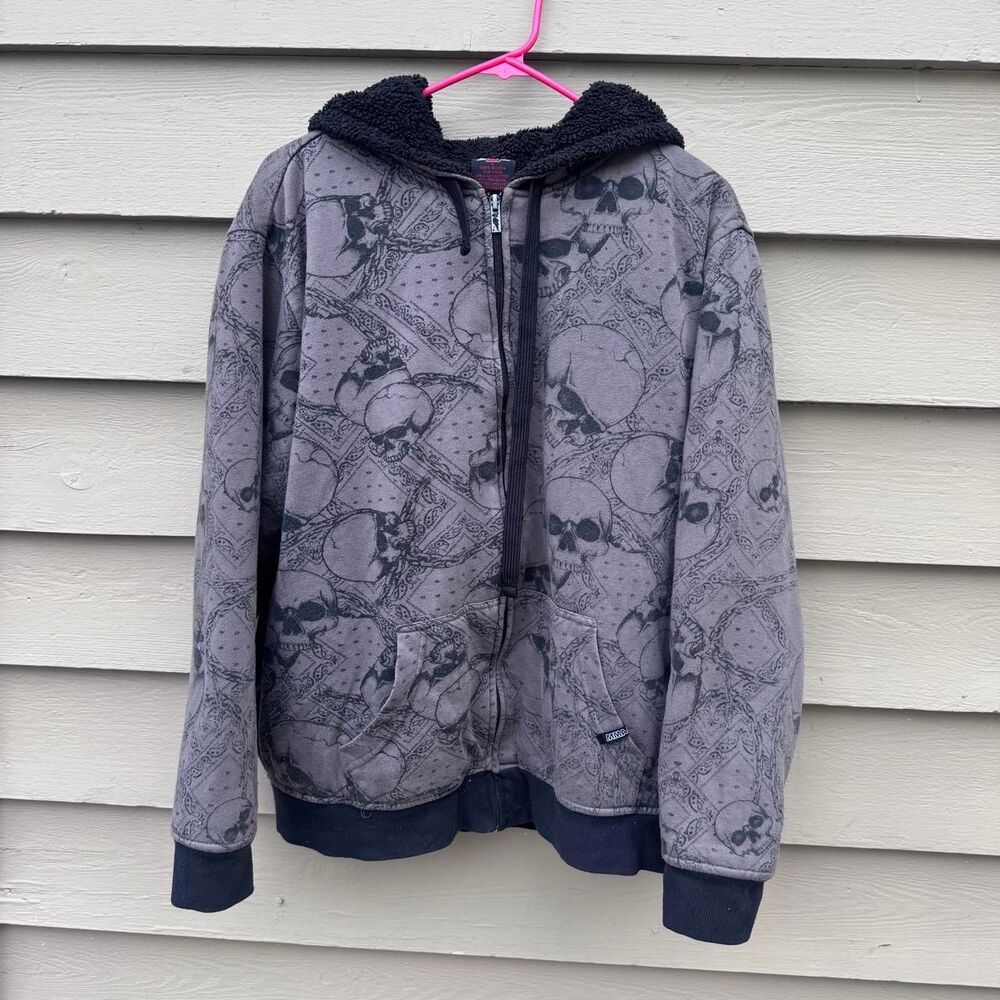 Mma-elite Men's Grey and Black Hoodie